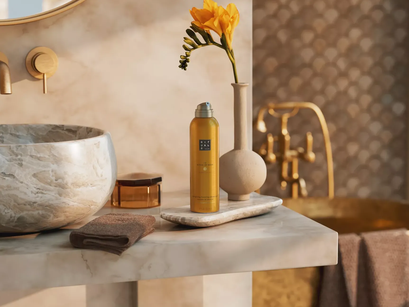 New Rituals Foaming Shower Gel