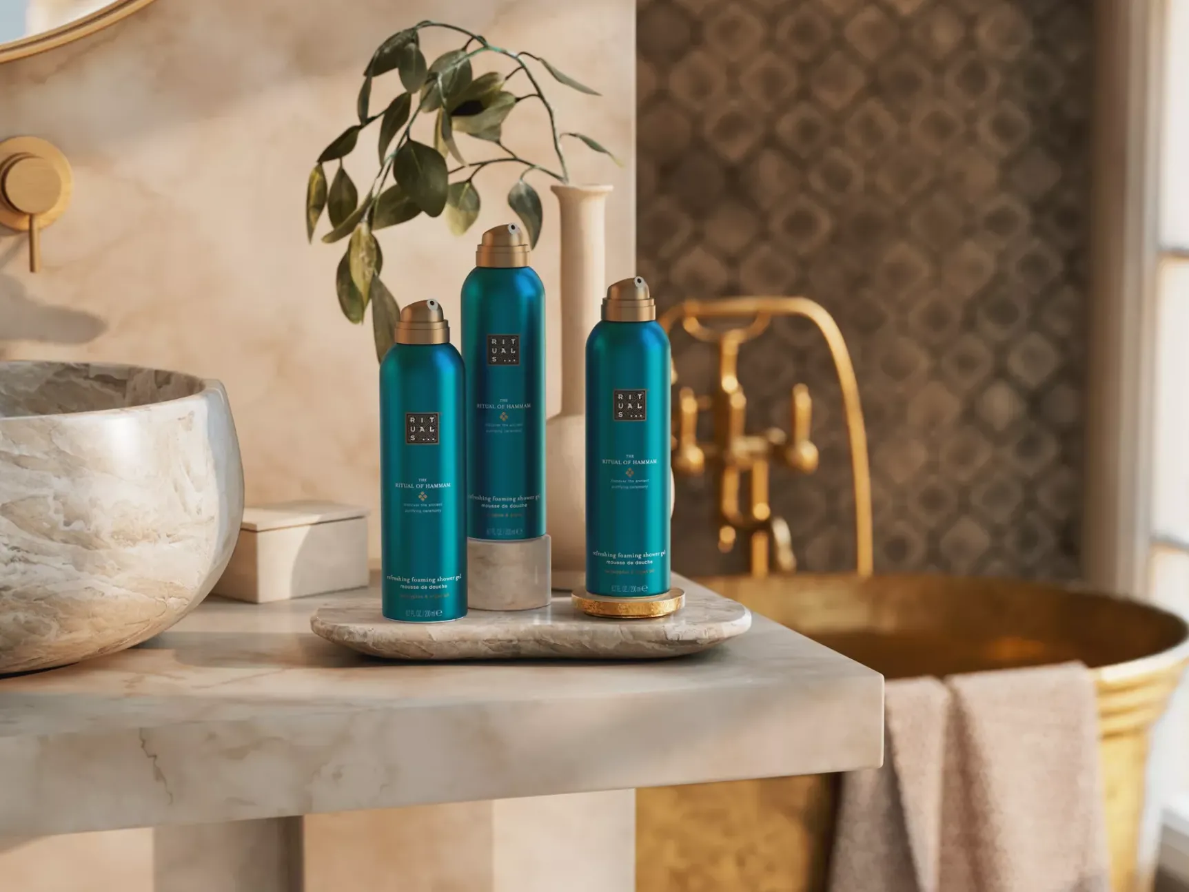 New Rituals Shower Foam Value Pack