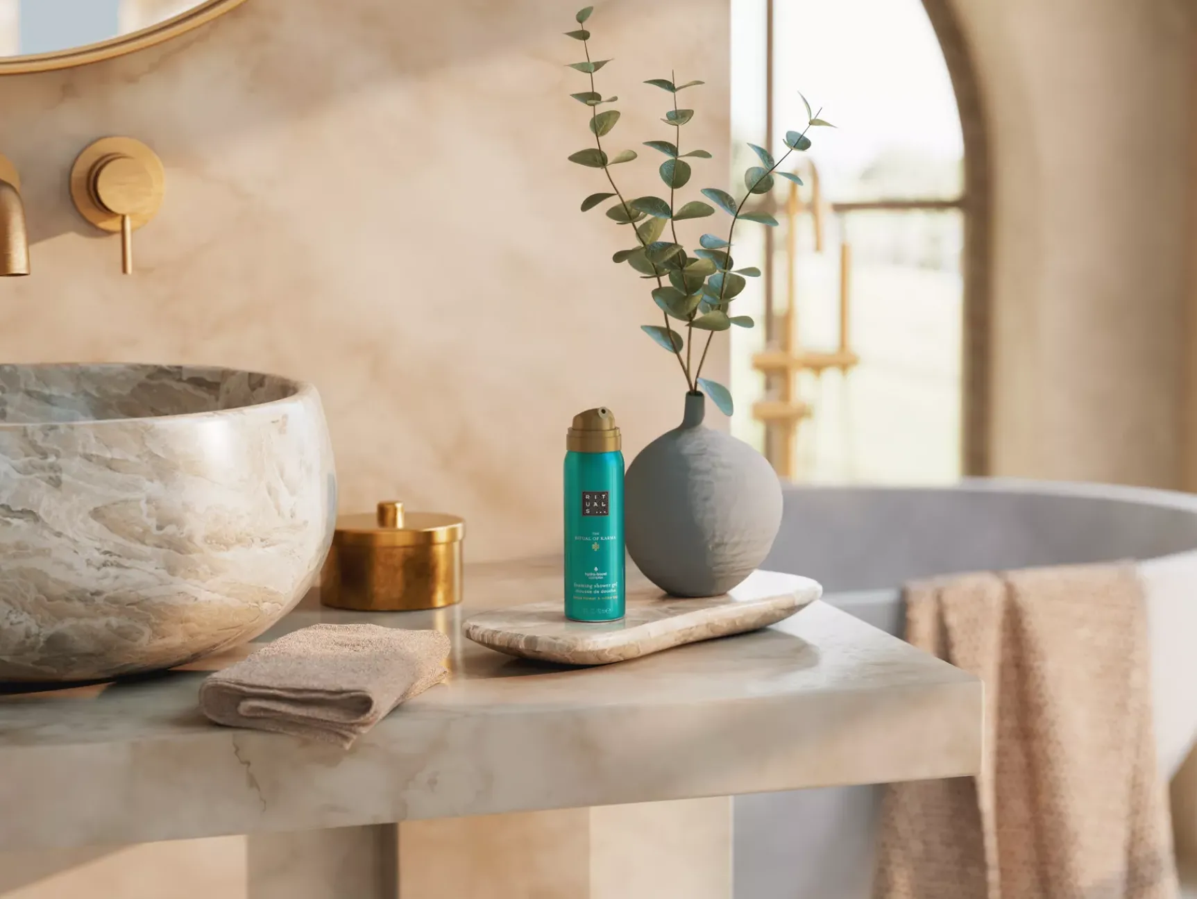 Online Rituals Travel - Foaming Shower Gel