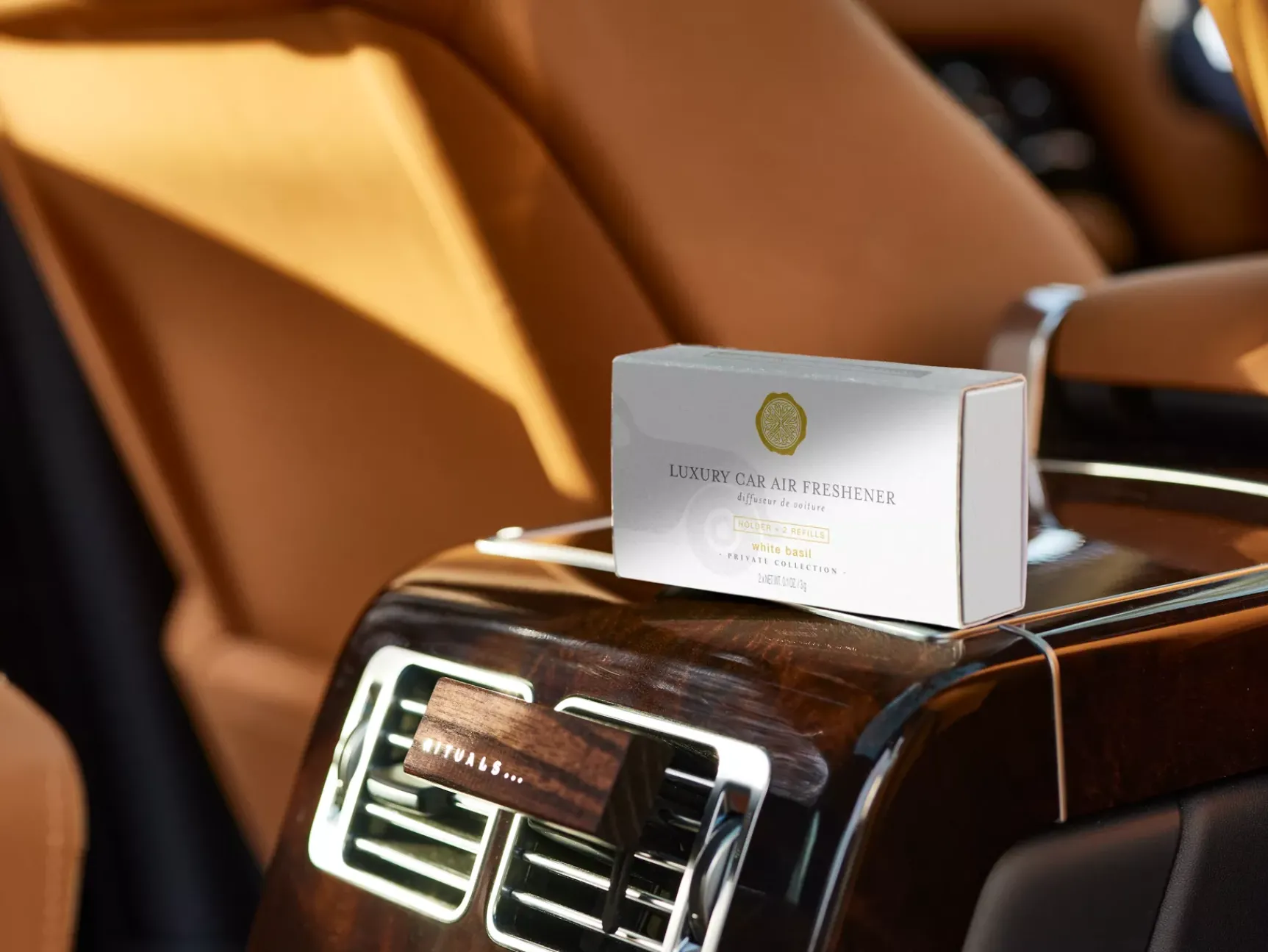 New Rituals White Basil Car Air Freshener