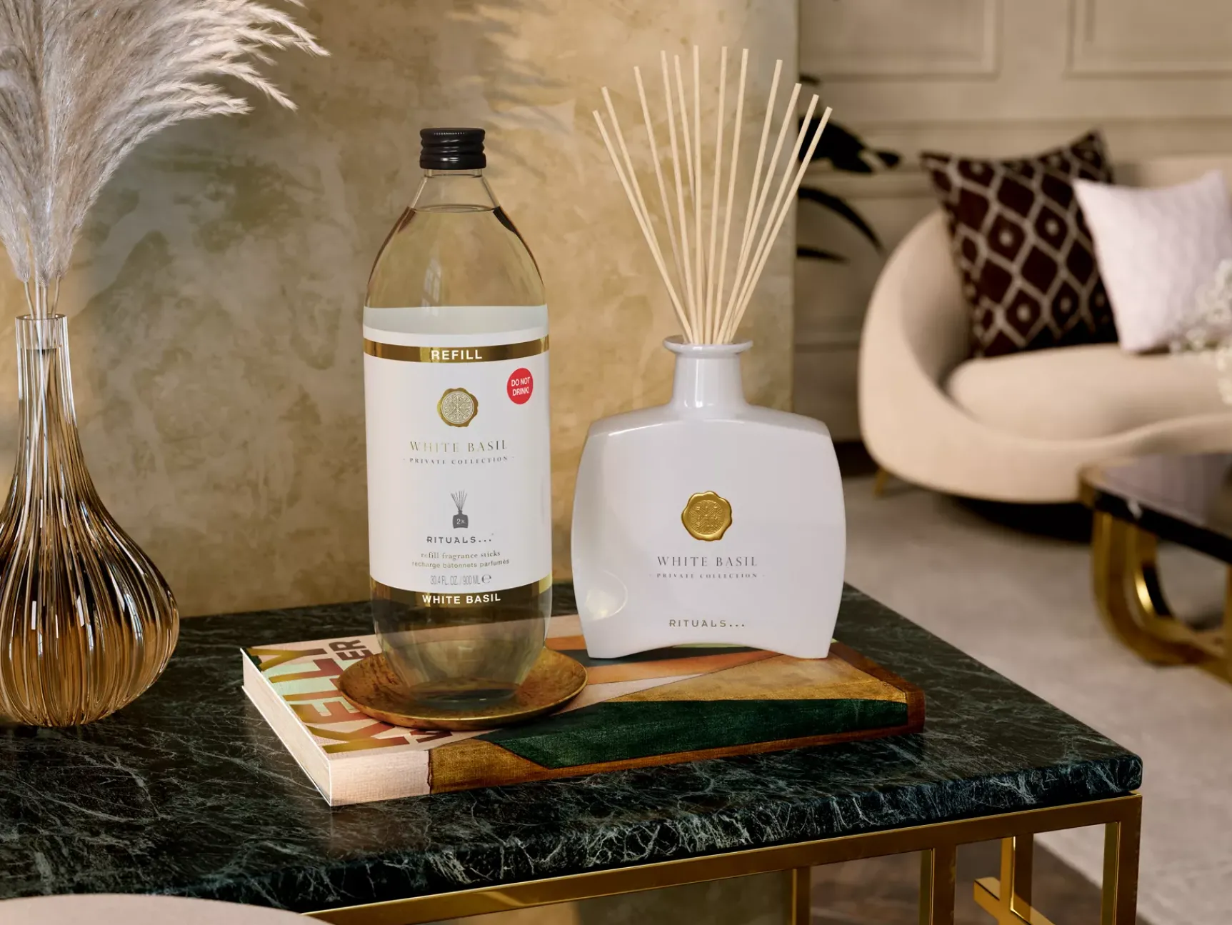 Discount Rituals White Basil Refill Fragrance Sticks